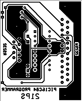 Schéma: Sériový programátor procesoru PIC 16C84 a PIC 16F84