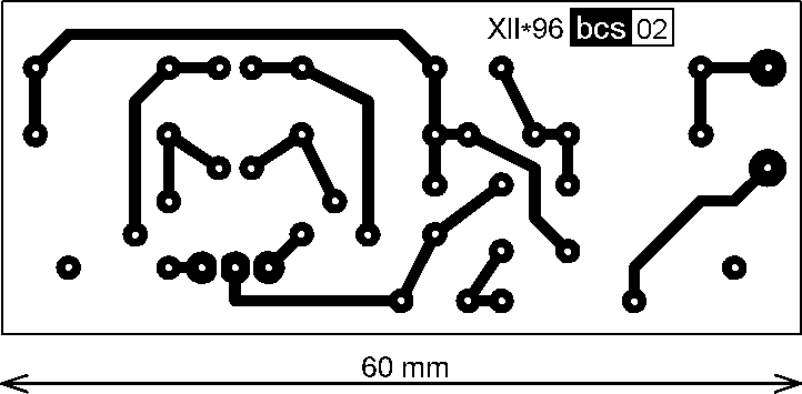 Schéma: Sieťová kontrolka blikajúca dvojfarebne